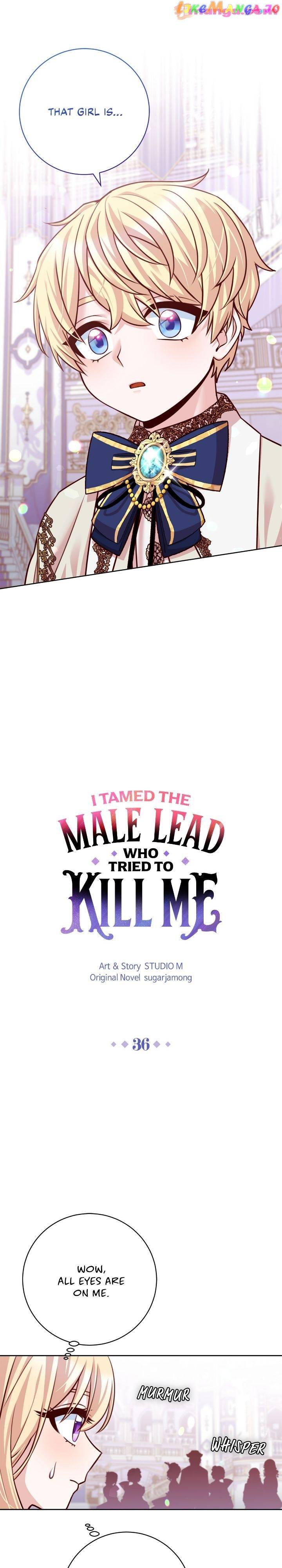 I Tamed the Male Lead Who Tried to Kill Me Chapter 36 - page 4