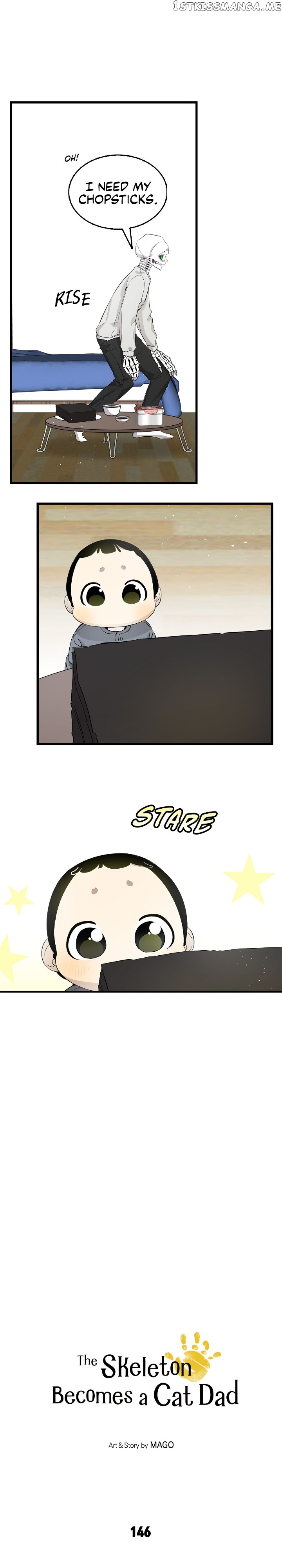 The Skeleton Becomes a Cat Dad Chapter 146 - page 1