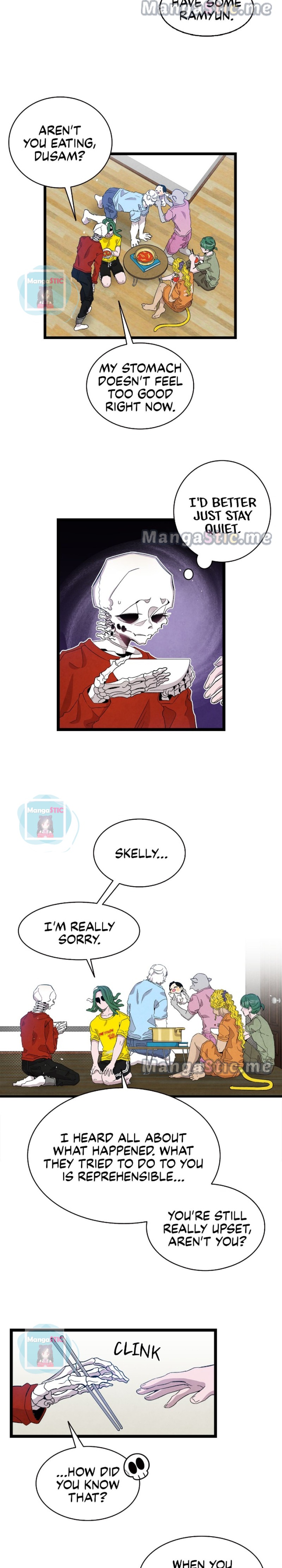 The Skeleton Becomes a Cat Dad chapter 127 - page 14
