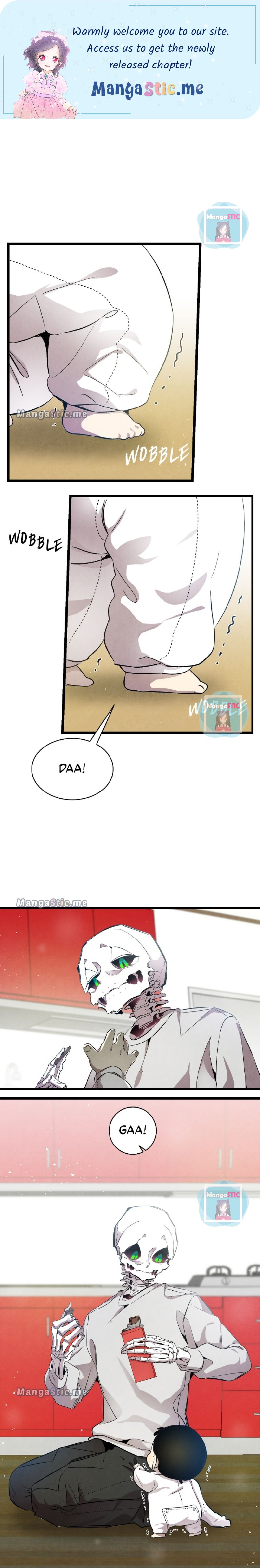 The Skeleton Becomes a Cat Dad chapter 126 - page 1