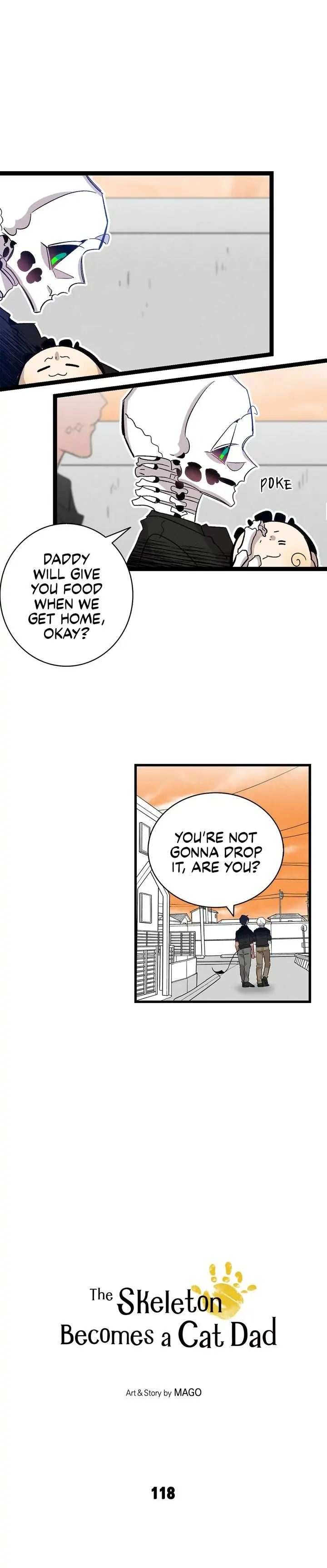 The Skeleton Becomes a Cat Dad Chapter 118 - page 1