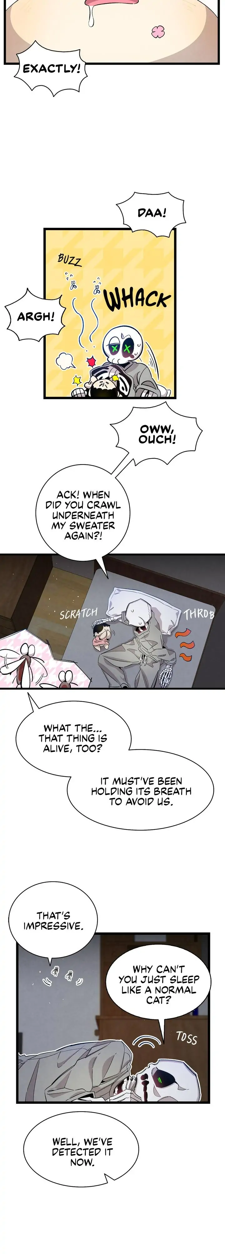 The Skeleton Becomes a Cat Dad Chapter 118 - page 11
