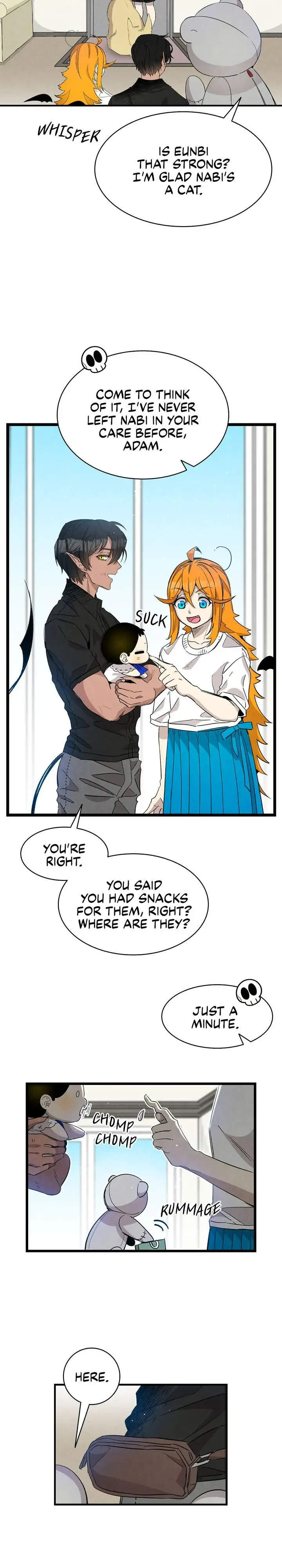 The Skeleton Becomes a Cat Dad Chapter 116 - page 8