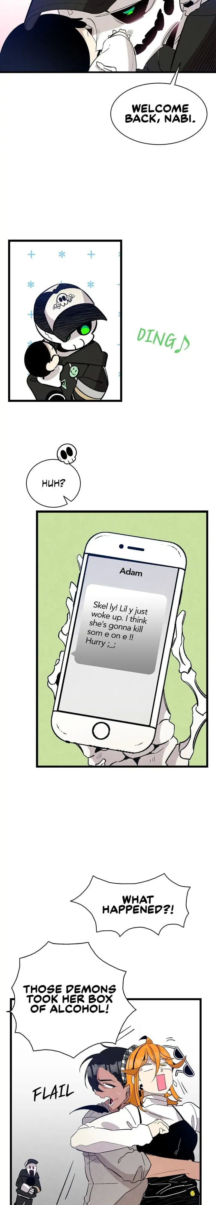 The Skeleton Becomes a Cat Dad chapter 105 - page 16