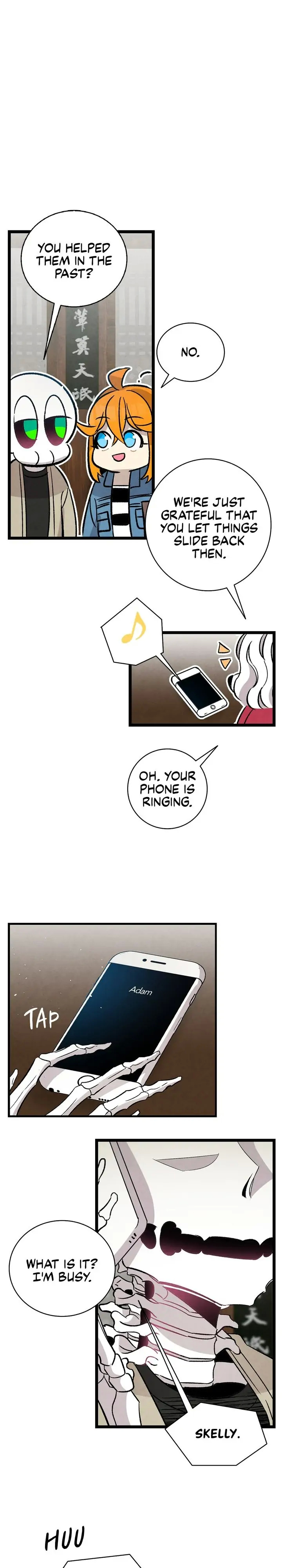The Skeleton Becomes a Cat Dad chapter 98 - page 22