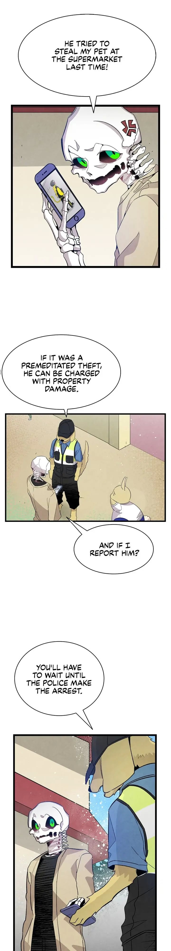 The Skeleton Becomes a Cat Dad chapter 98 - page 9