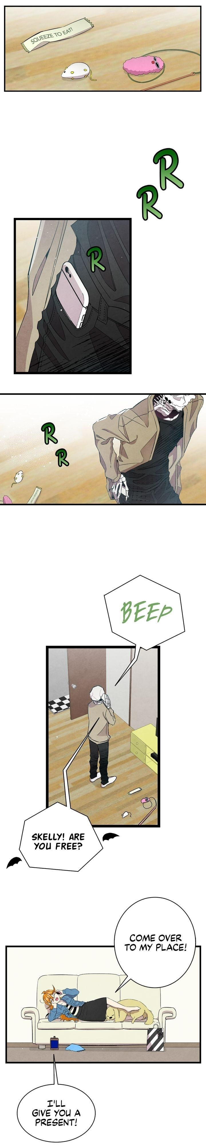 The Skeleton Becomes a Cat Dad chapter 96 - page 4