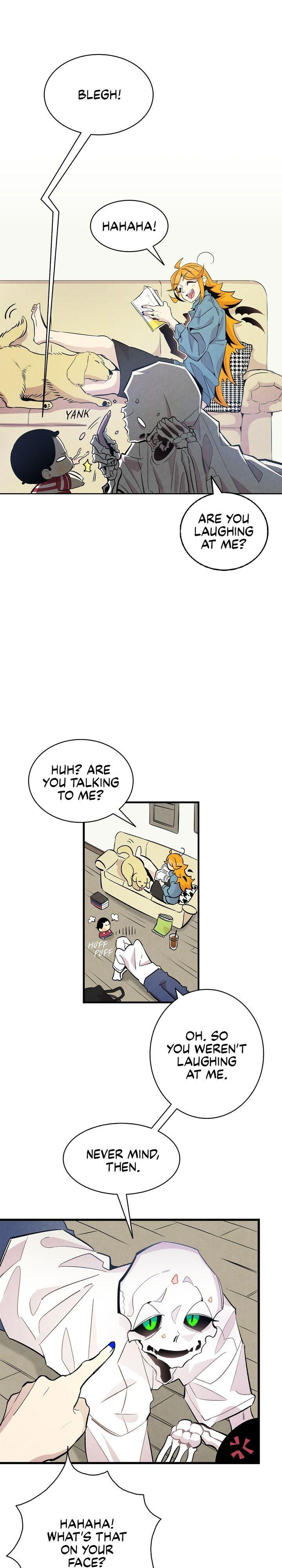The Skeleton Becomes a Cat Dad chapter 84 - page 12