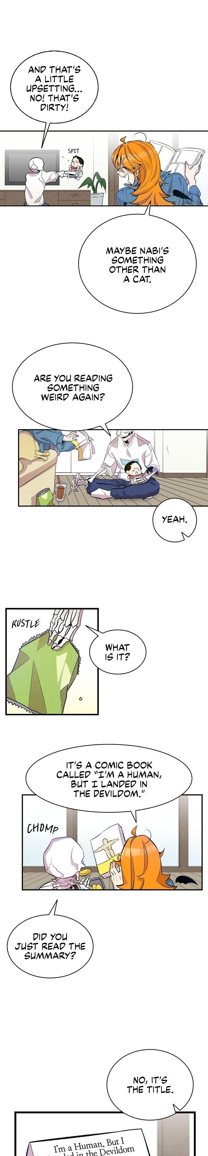 The Skeleton Becomes a Cat Dad chapter 84 - page 21