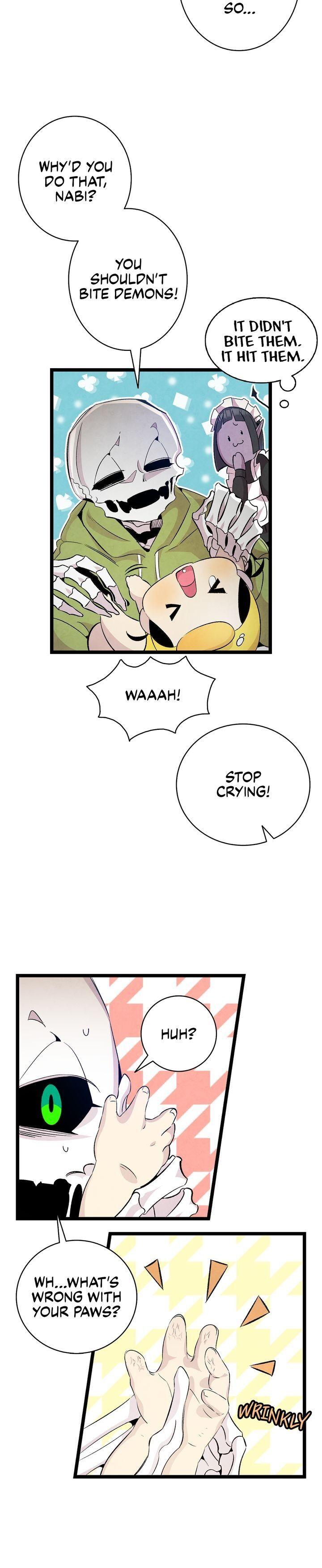 The Skeleton Becomes a Cat Dad chapter 74 - page 9