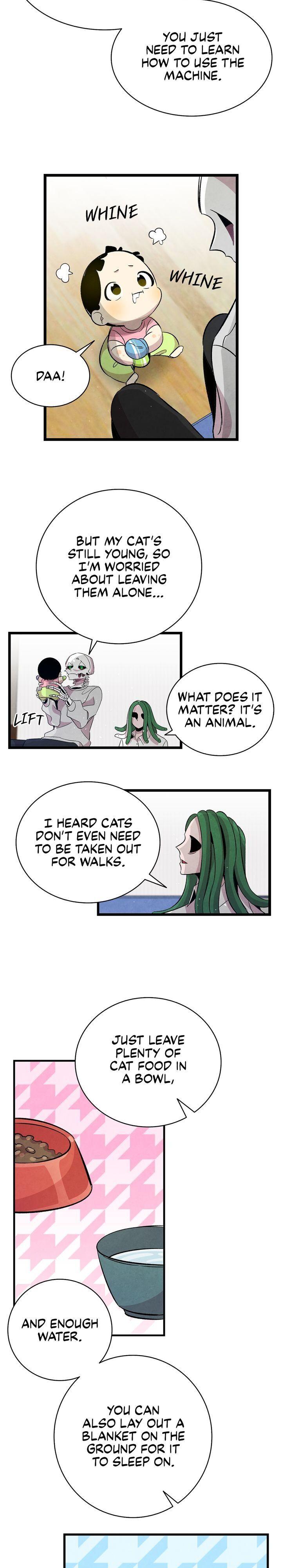 The Skeleton Becomes a Cat Dad chapter 62 - page 22