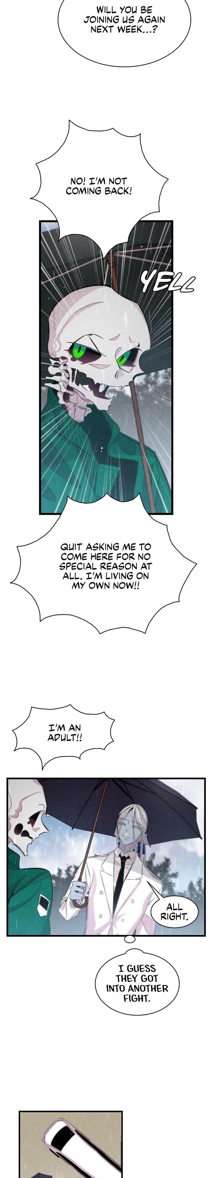 The Skeleton Becomes a Cat Dad chapter 56 - page 13