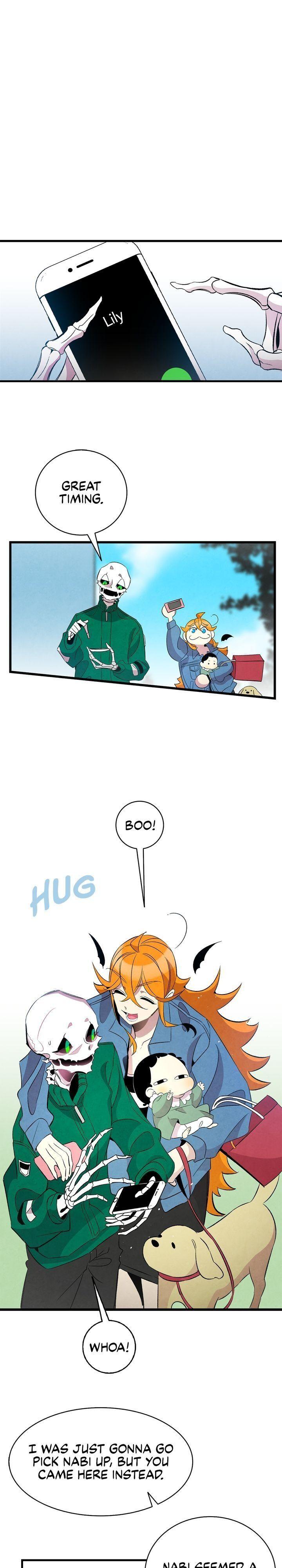 The Skeleton Becomes a Cat Dad chapter 52 - page 17