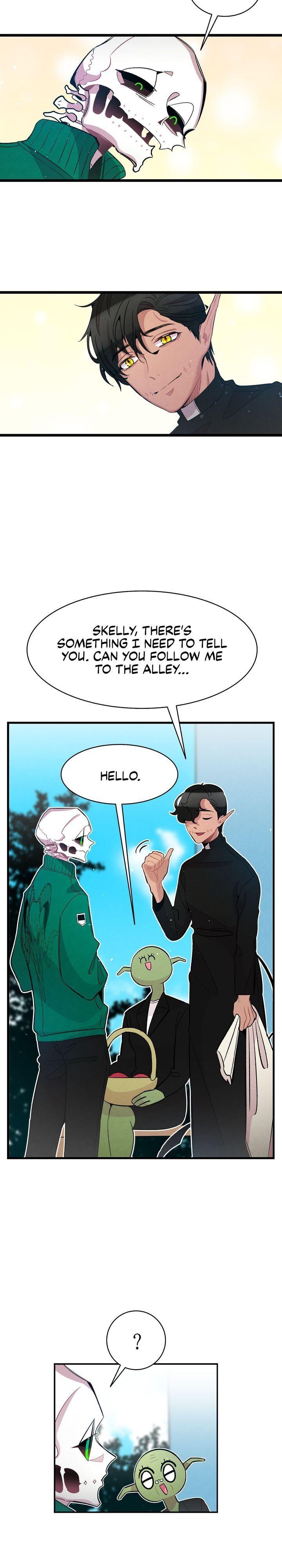The Skeleton Becomes a Cat Dad chapter 51 - page 18