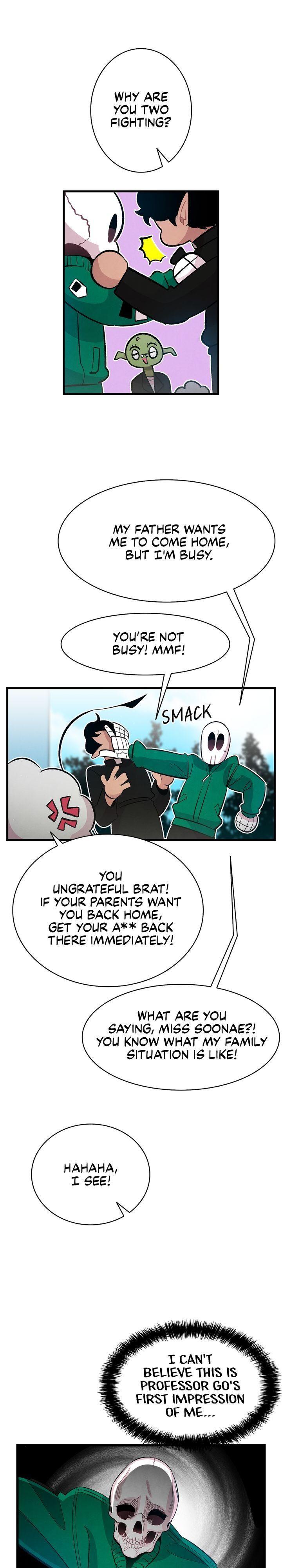 The Skeleton Becomes a Cat Dad chapter 51 - page 22