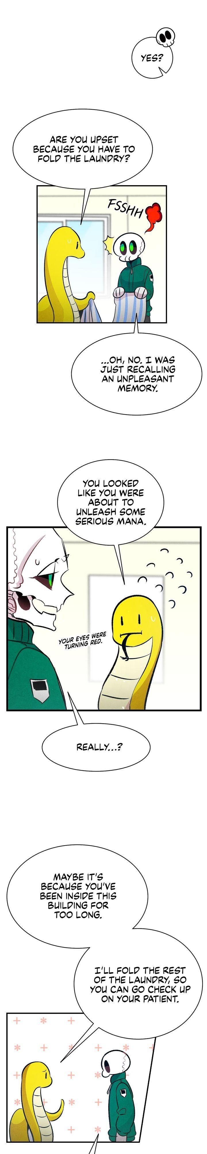 The Skeleton Becomes a Cat Dad chapter 50 - page 18