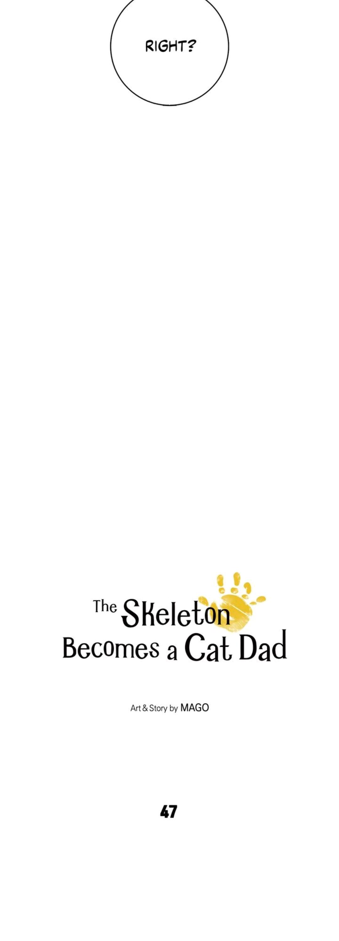 The Skeleton Becomes a Cat Dad chapter 47 - page 4