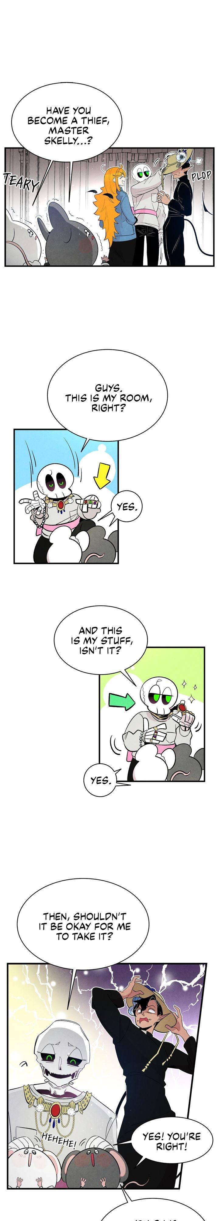 The Skeleton Becomes a Cat Dad chapter 43 - page 8