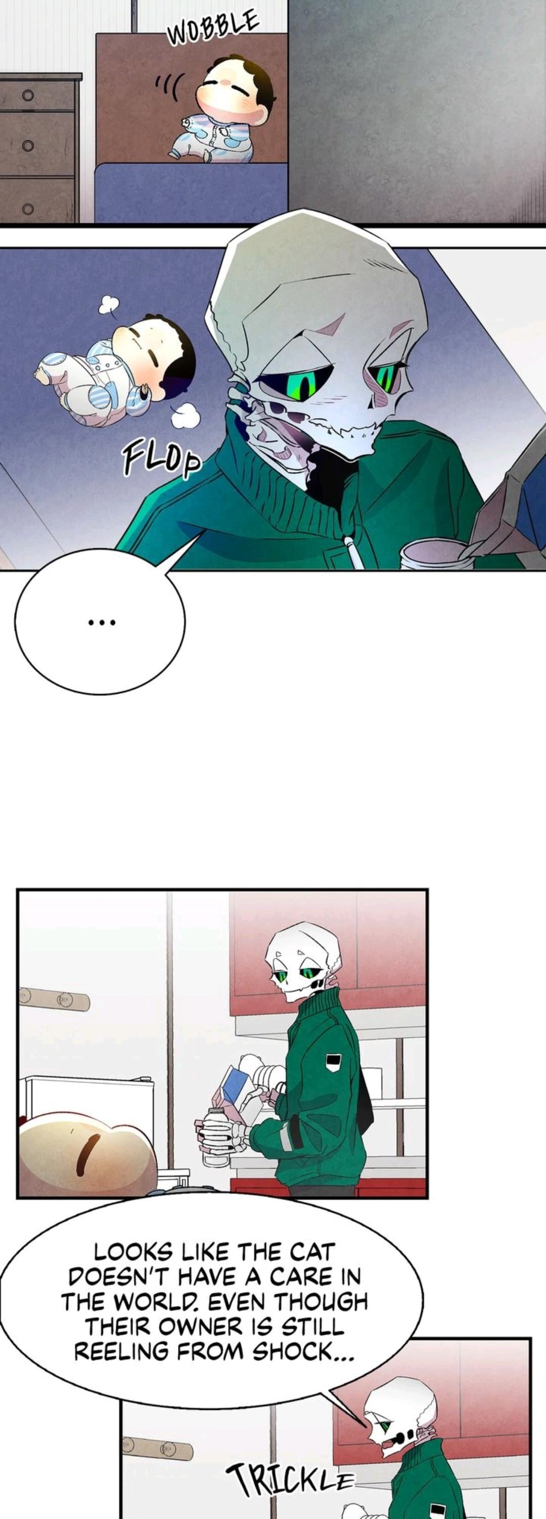 The Skeleton Becomes a Cat Dad chapter 22 - page 8