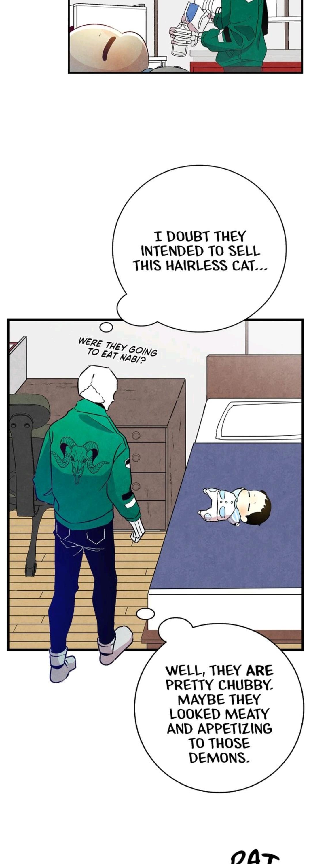 The Skeleton Becomes a Cat Dad chapter 22 - page 9