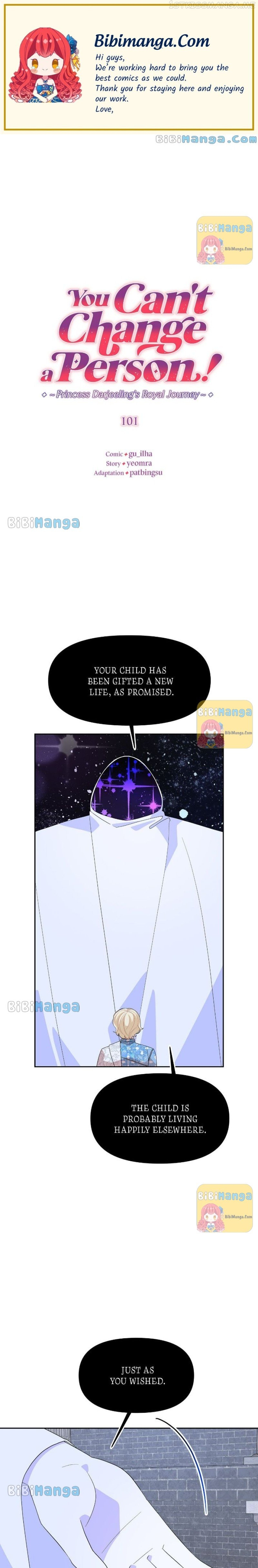 You Can’t Change A Person! Chapter 101 - page 1