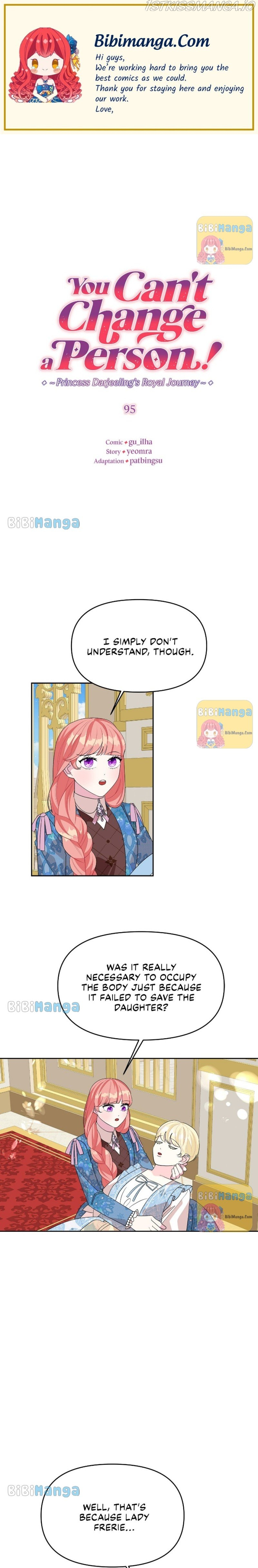You Can’t Change A Person! Chapter 95 - page 1