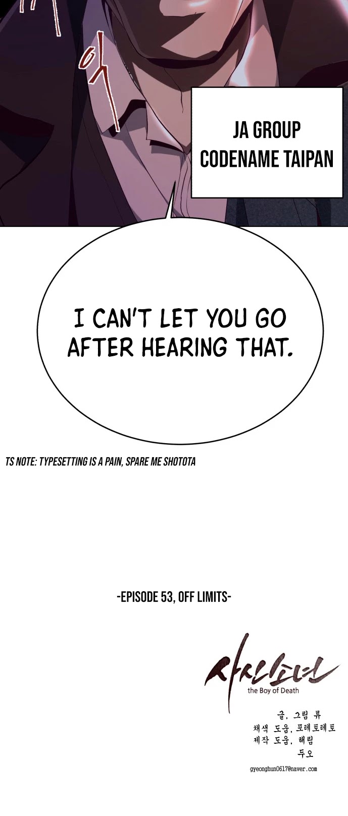 The Boy of Death chapter 53 - page 55