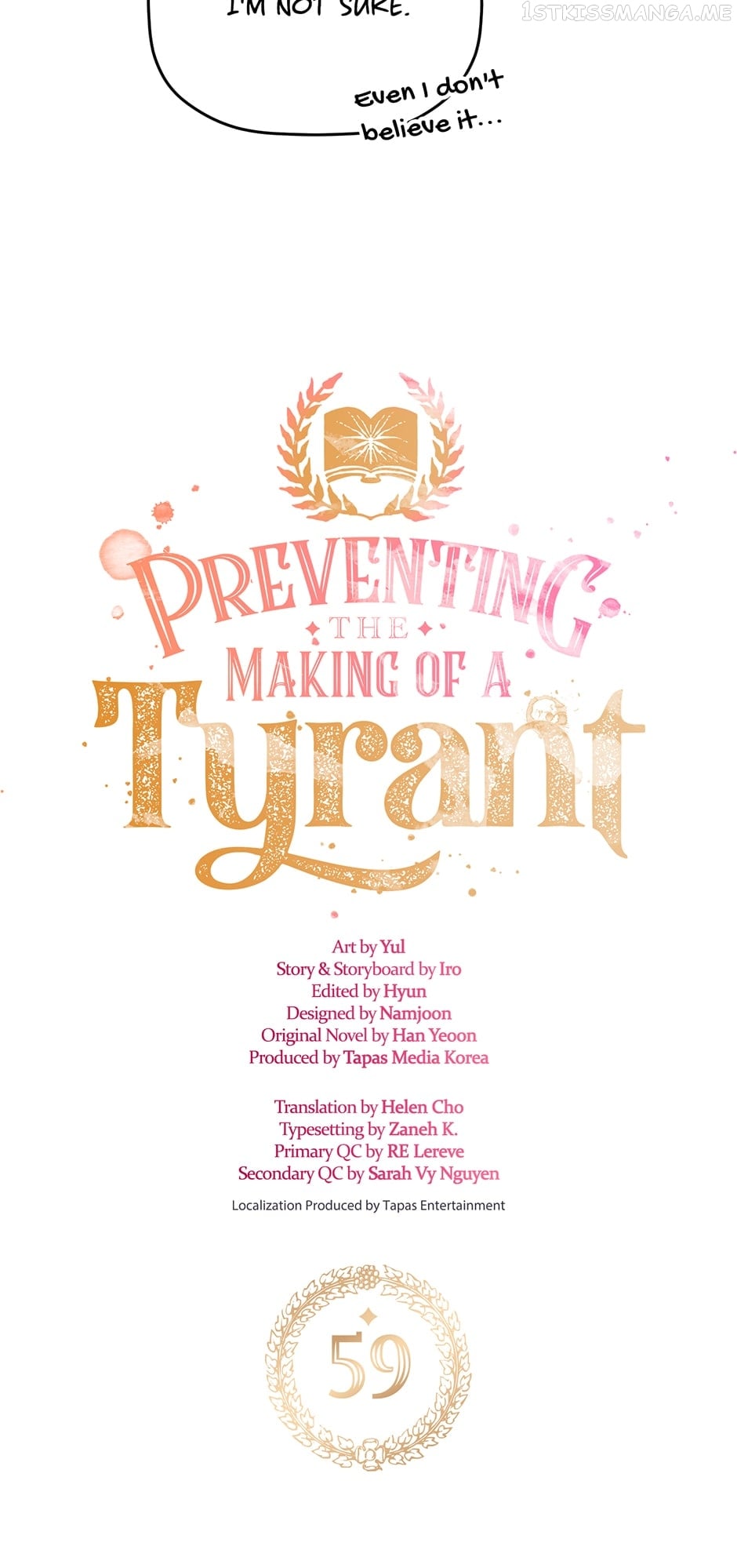 Preventing the Making of a Tyrant Chapter 59 - page 3