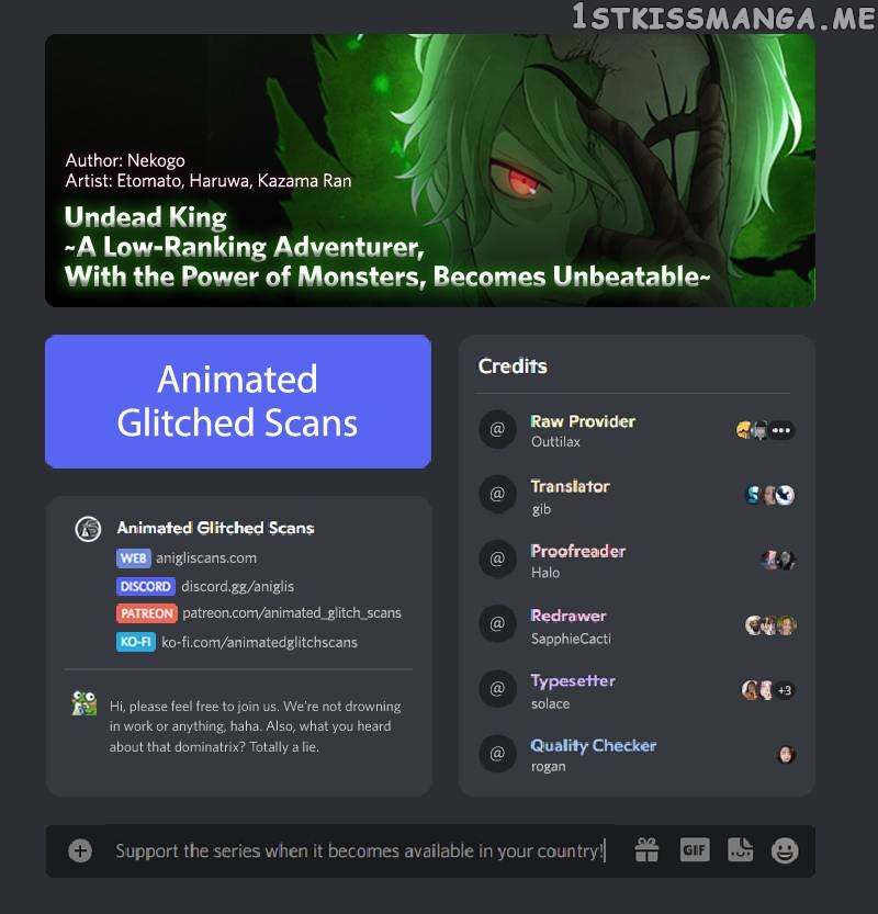 Undead King ~A Low-Ranking Adventurer, With the Power of Monsters, Becomes Unbeatable~ Chapter 25 - page 1