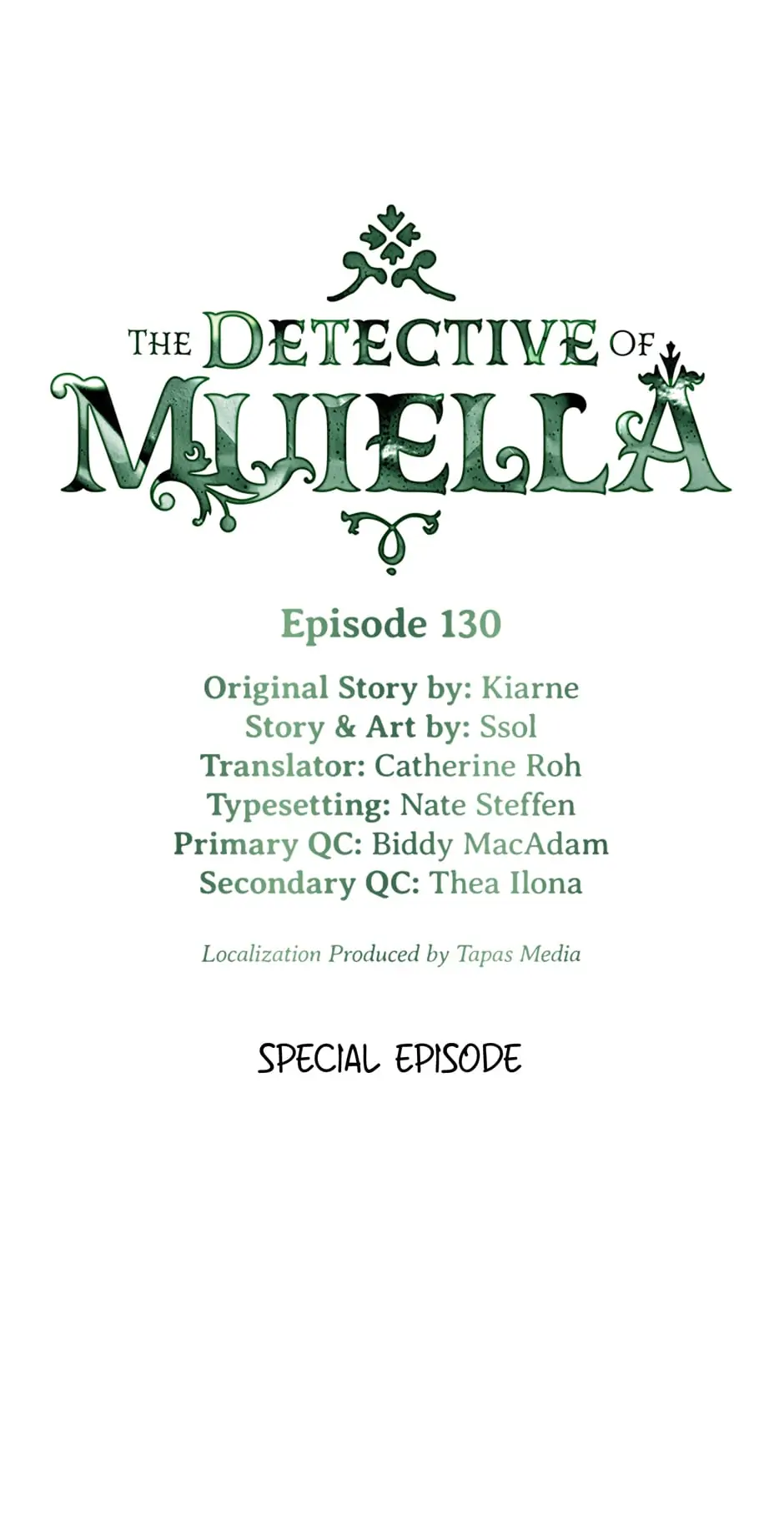 The Detective of Muiella Chapter 130 - page 1