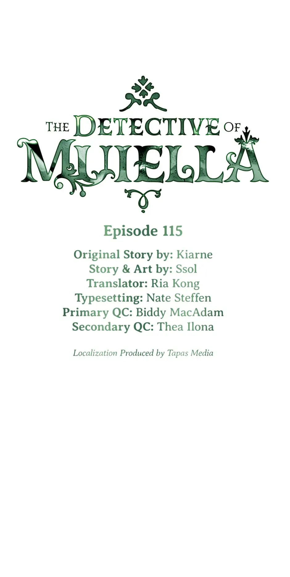 The Detective of Muiella Chapter 115 - page 1