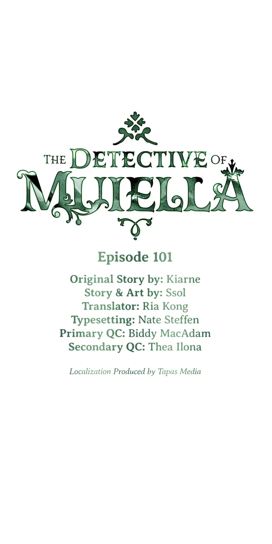 The Detective of Muiella Chapter 101 - page 1