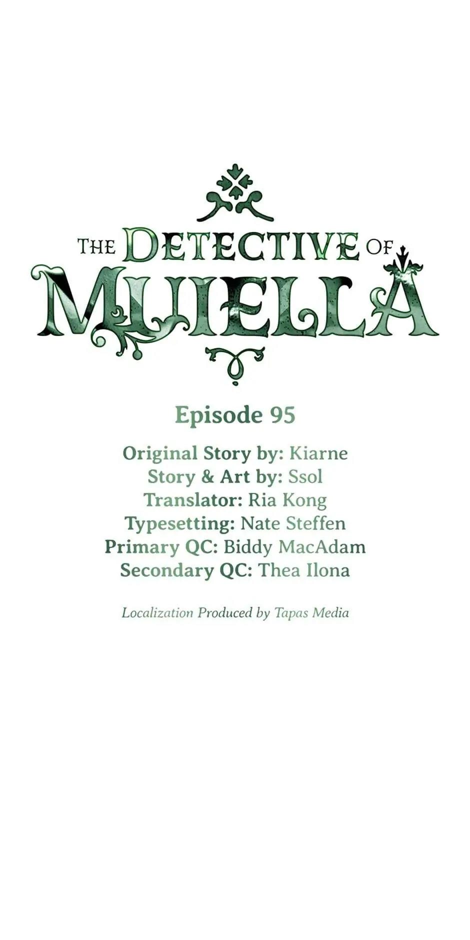 The Detective of Muiella Chapter 95 - page 1