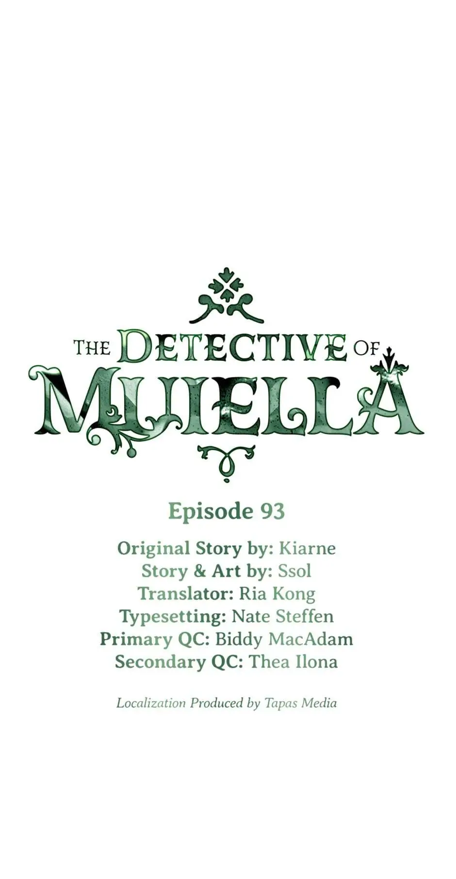 The Detective of Muiella Chapter 93 - page 1