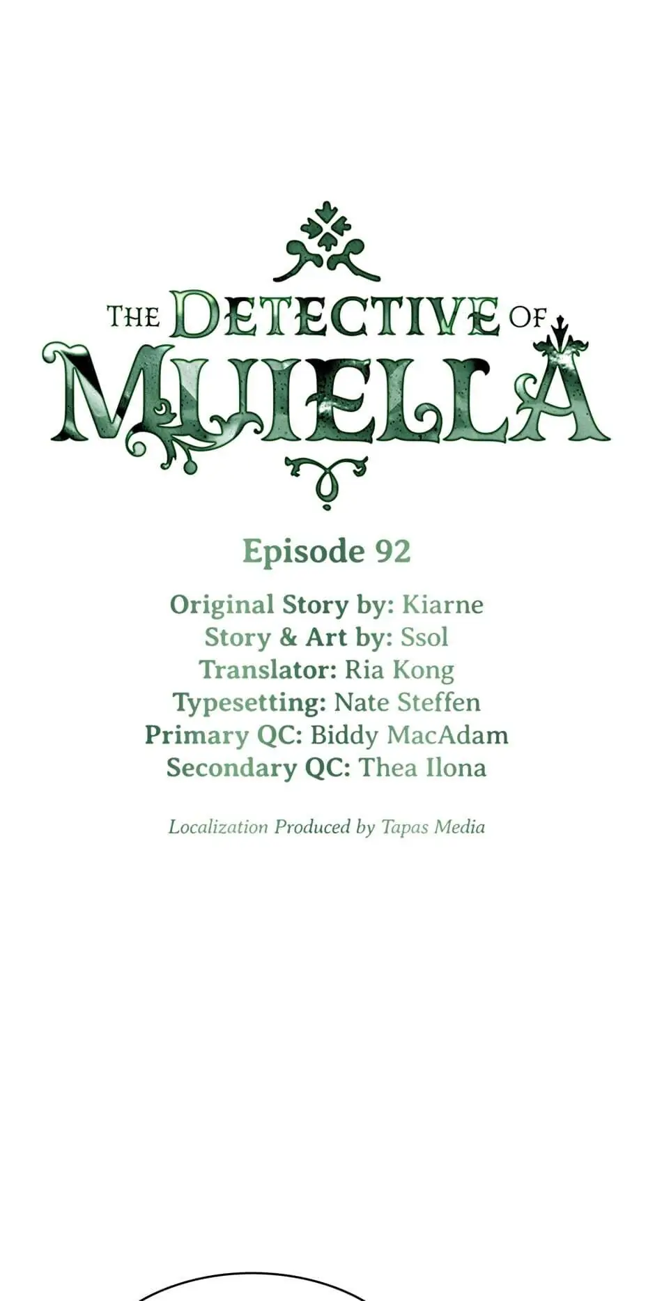 The Detective of Muiella Chapter 92 - page 1