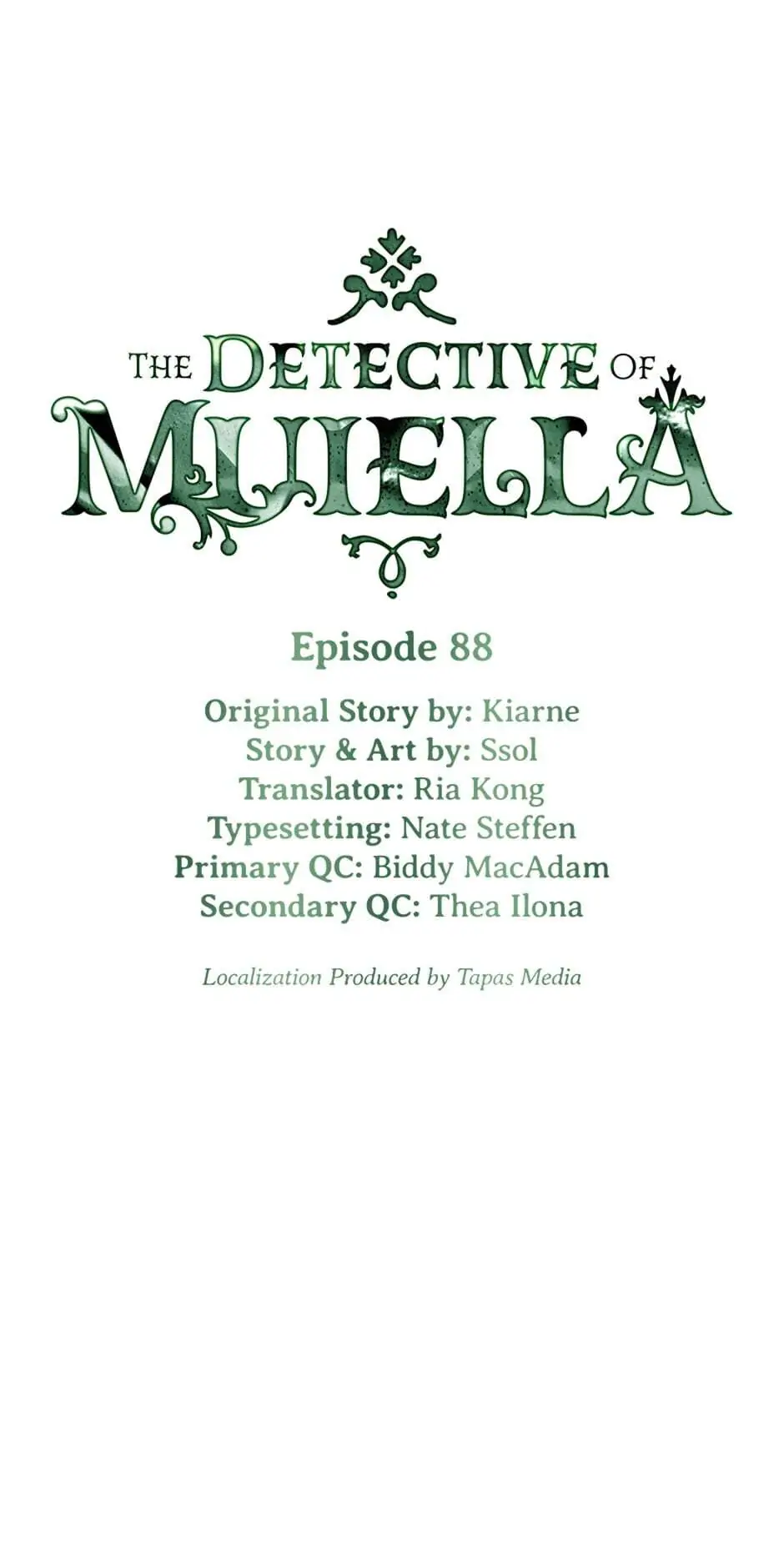 The Detective of Muiella Chapter 88 - page 1