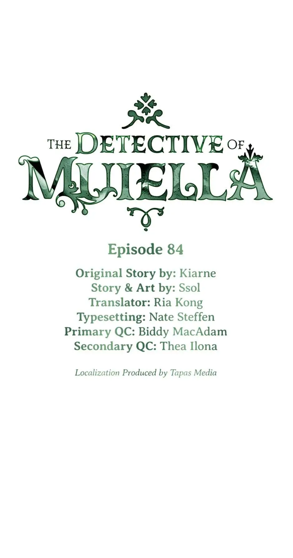 The Detective of Muiella Chapter 84 - page 1