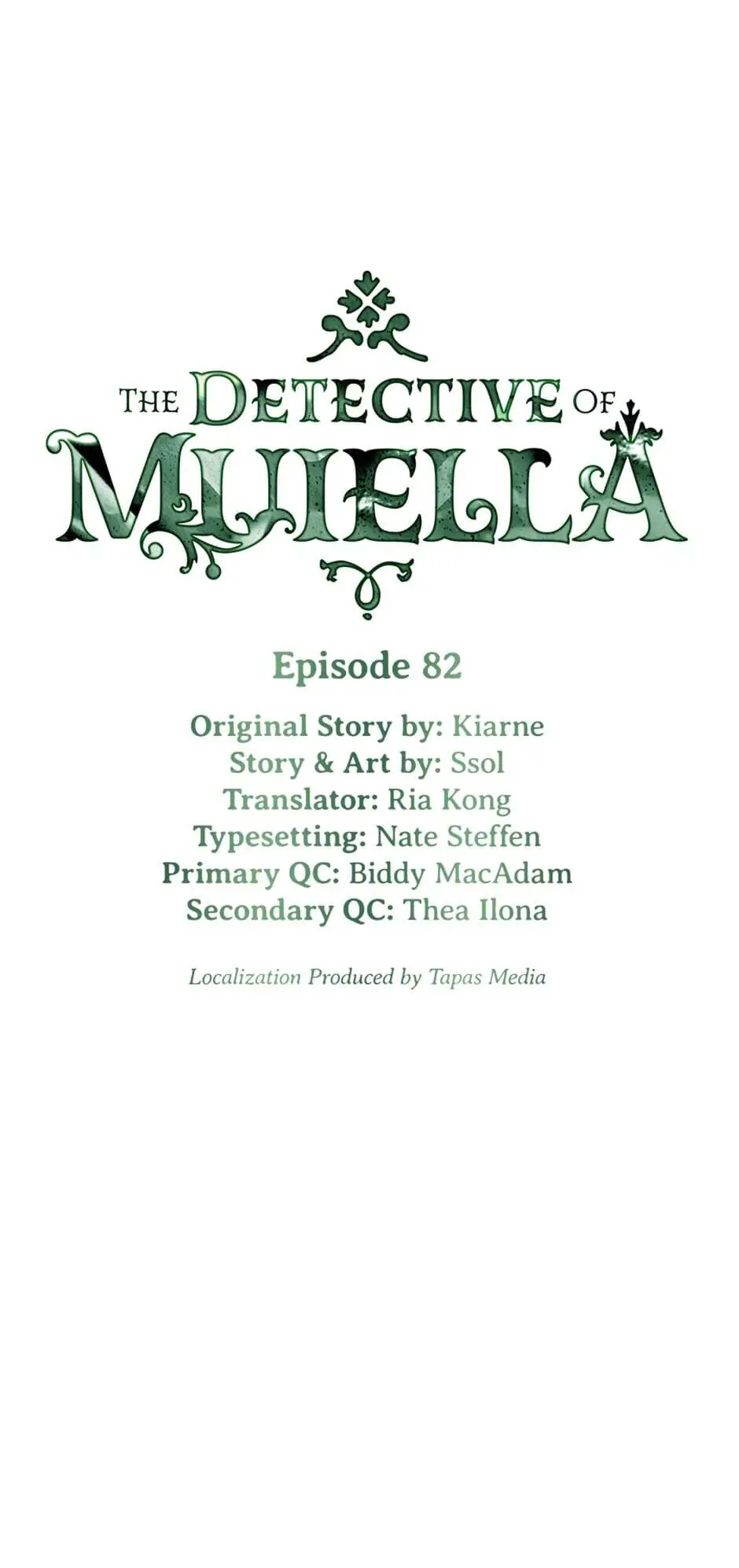 The Detective of Muiella Chapter 82 - page 1