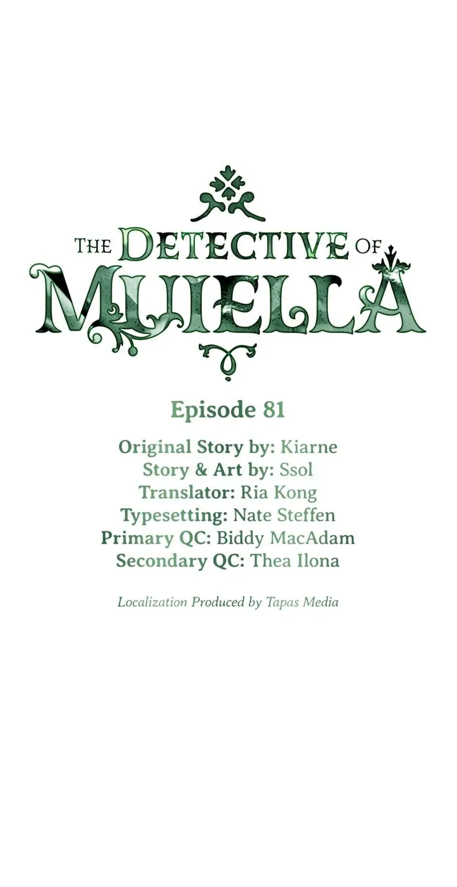 The Detective of Muiella Chapter 81 - page 1