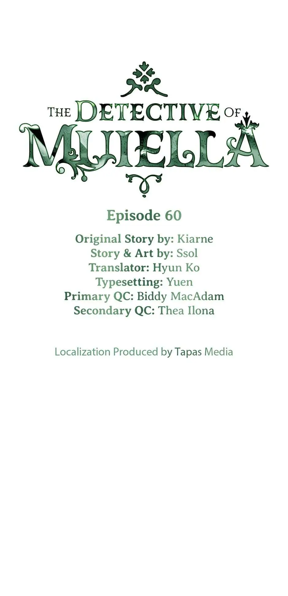 The Detective of Muiella Chapter 60 - page 1