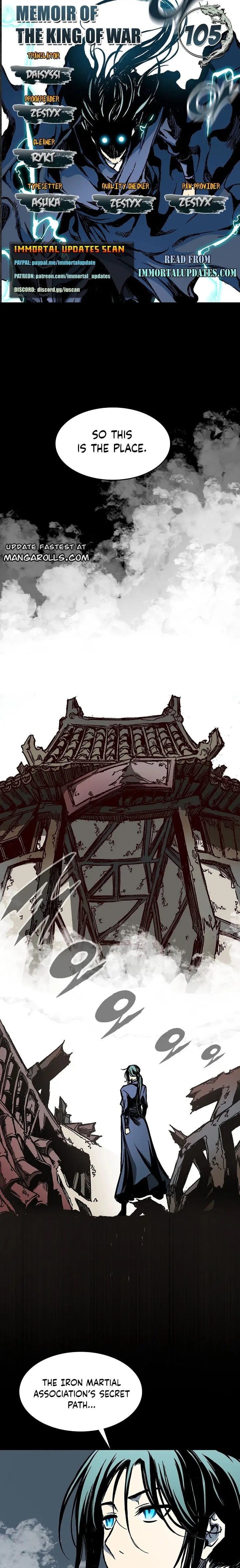 Memoir Of The King Of War chapter 105 - page 1