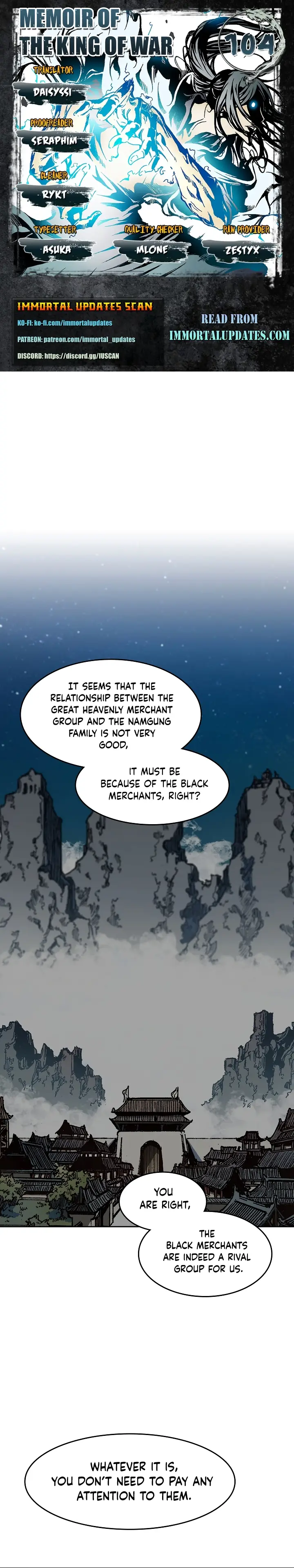 Memoir Of The King Of War chapter 104 - page 1