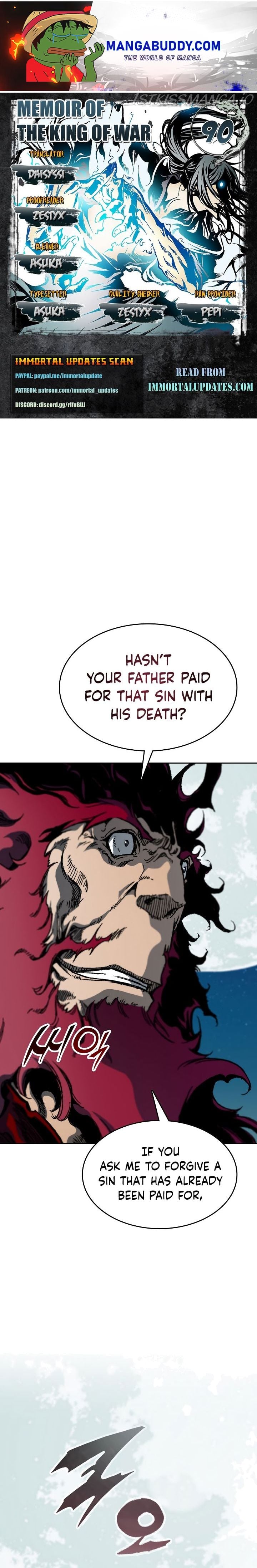 Memoir Of The King Of War chapter 90 - page 1