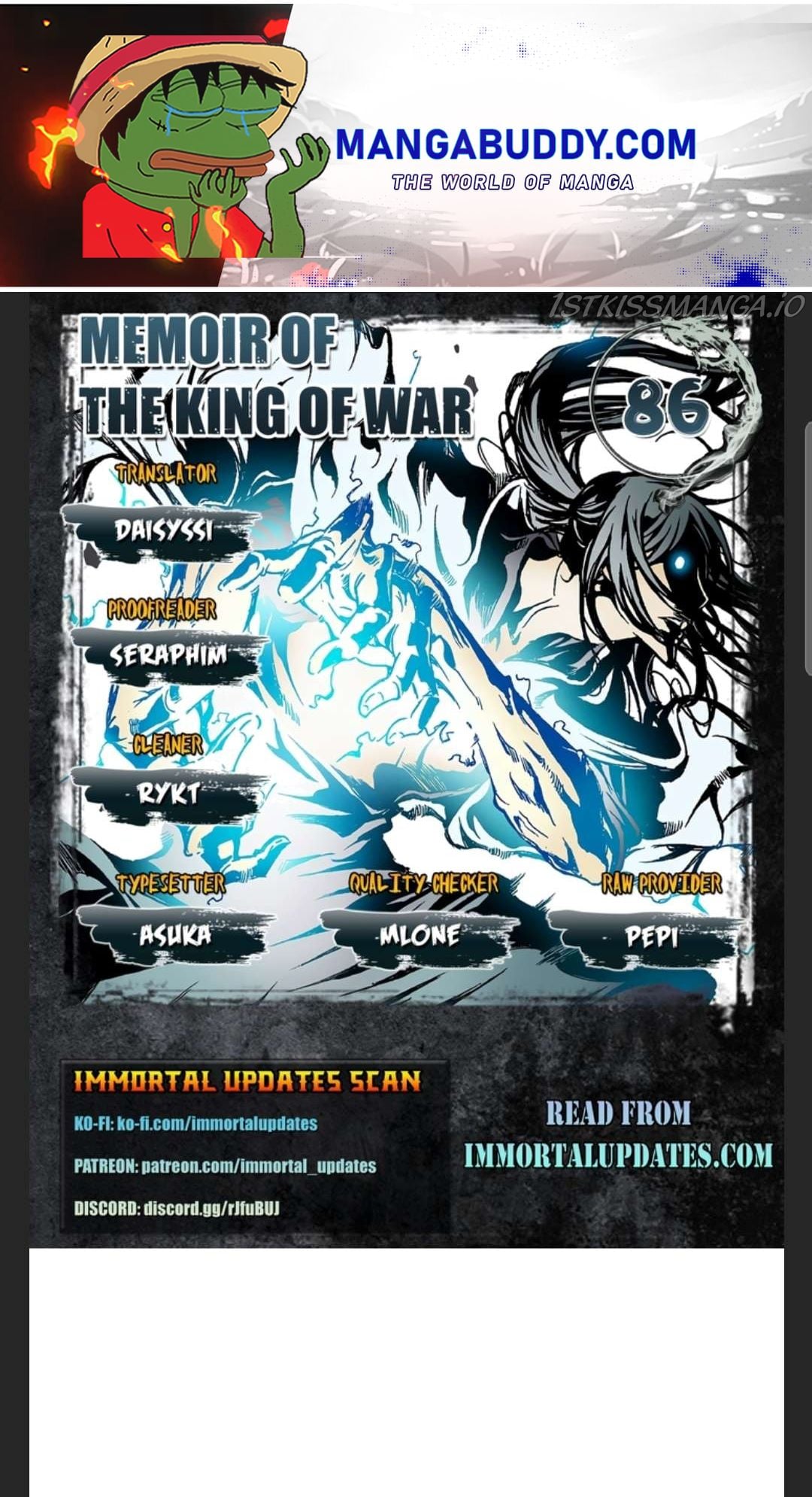 Memoir Of The King Of War chapter 86 - page 1