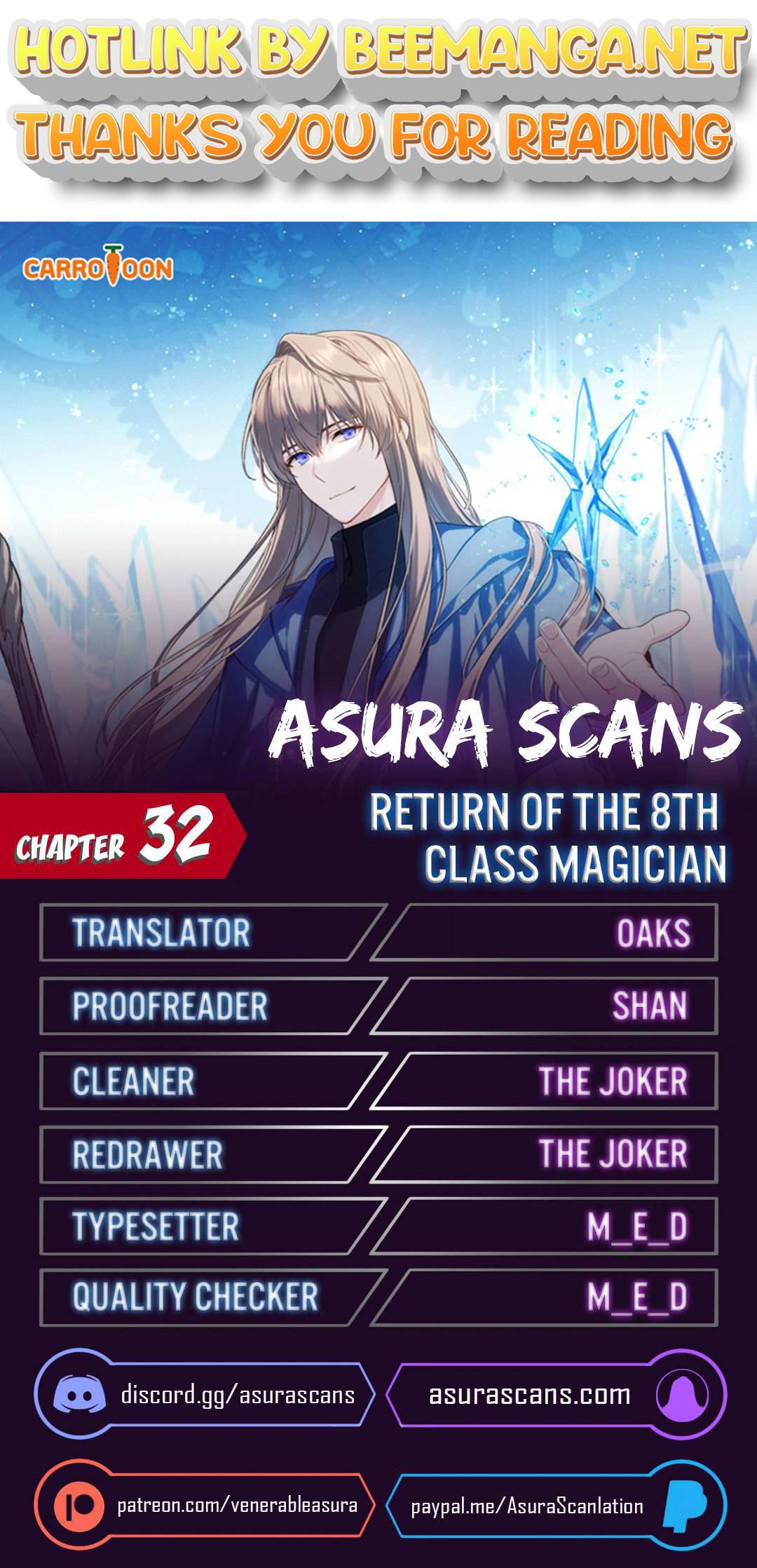 The Return of the 8th Class Magician Chapter 32 - page 1