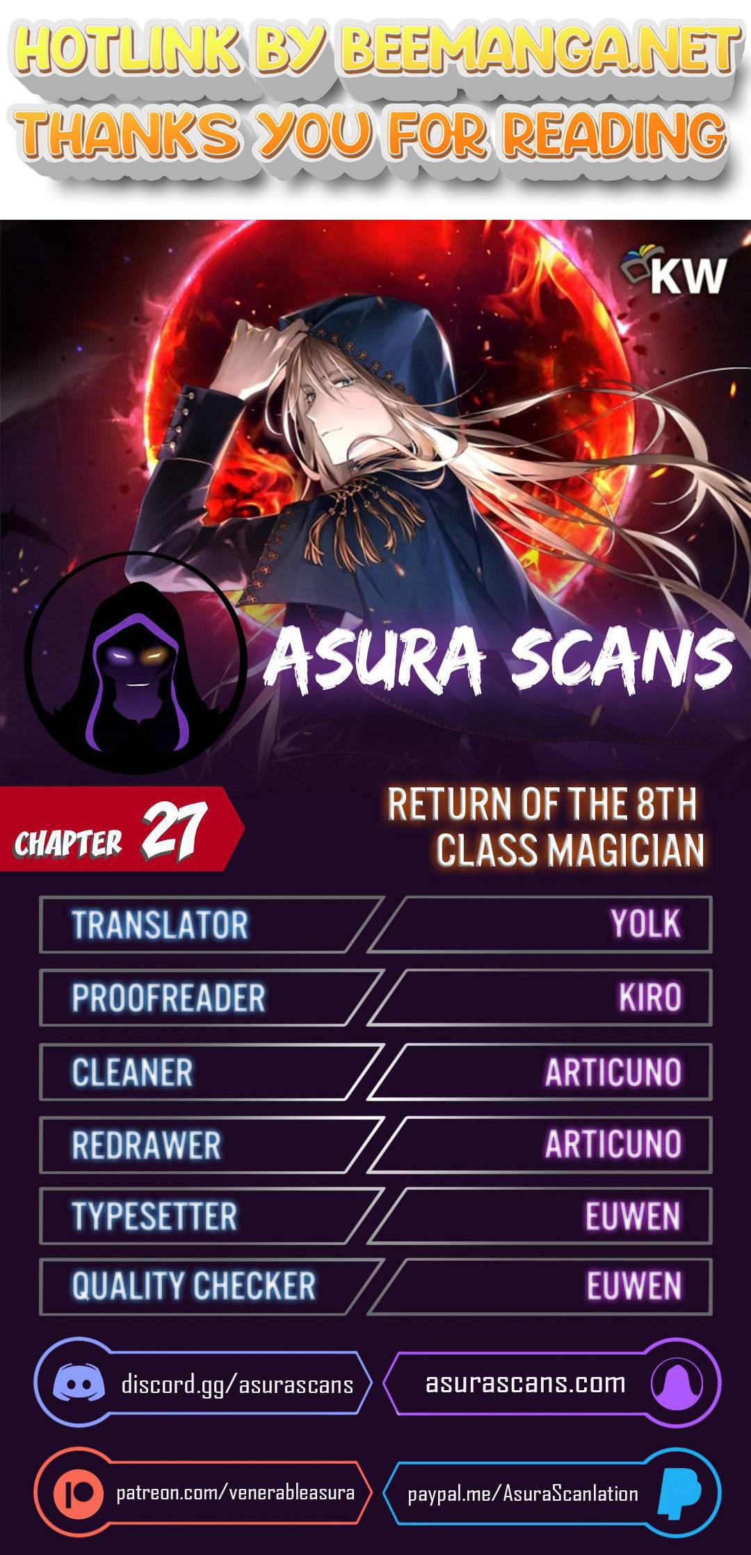 The Return of the 8th Class Magician Chapter 27 - page 1