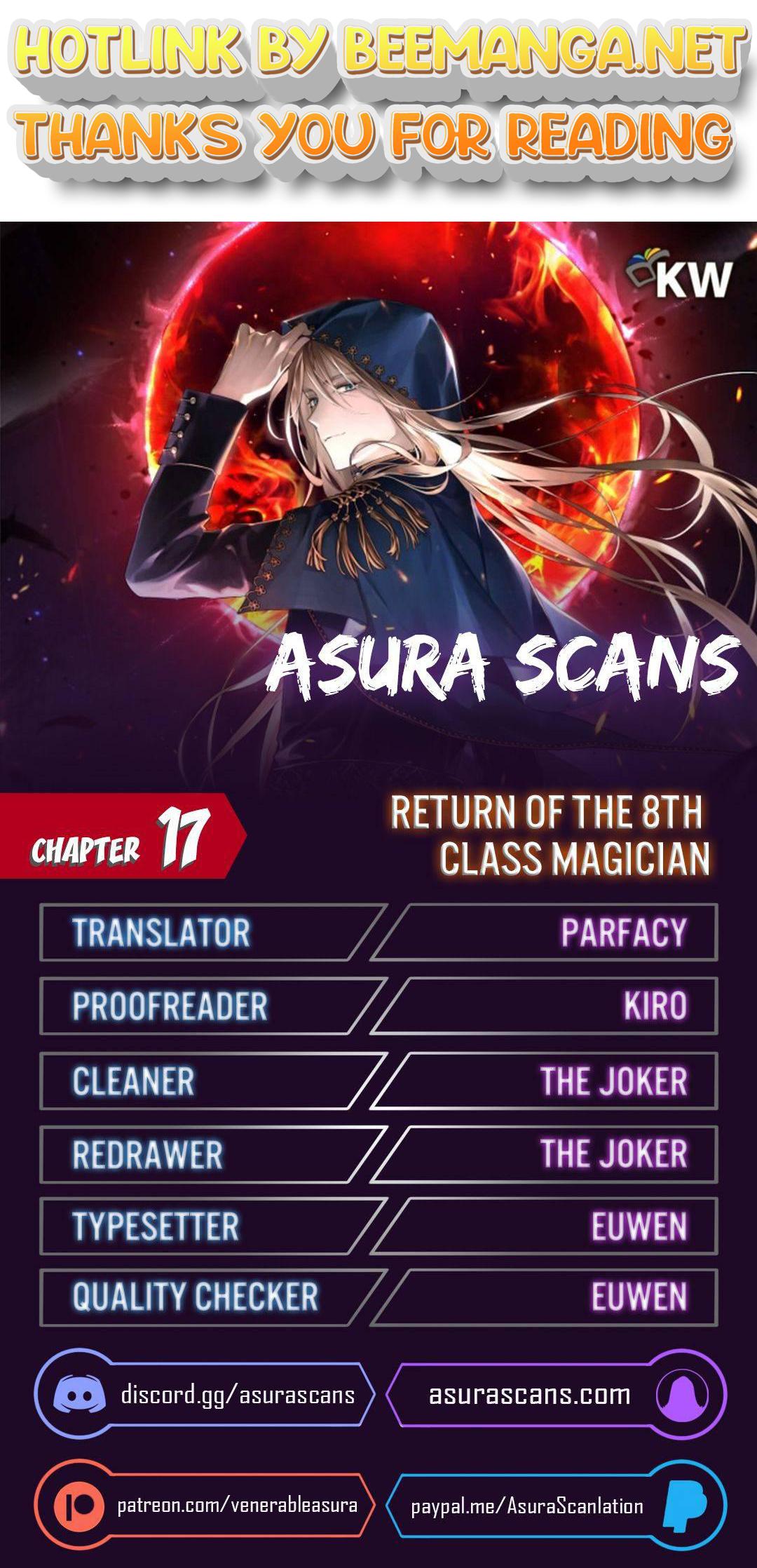 The Return of the 8th Class Magician Chapter 17 - page 1