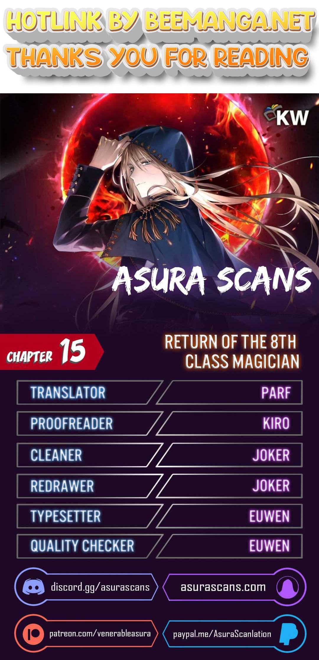 The Return of the 8th Class Magician Chapter 15 - page 1