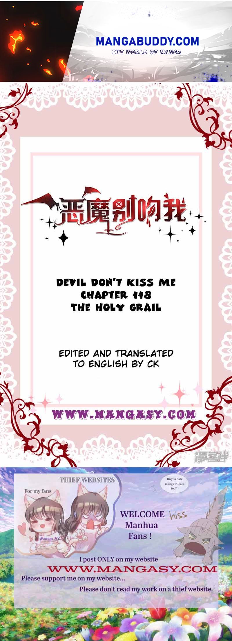 Demon Don’t Kiss Me Chapter 118 - page 1