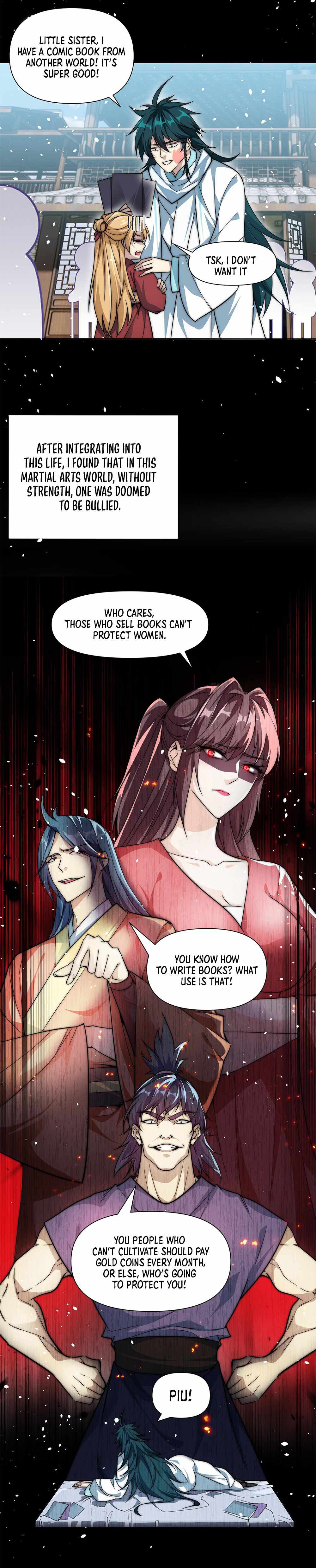 I Have No Talent For Cultivation So I Summon Gods Instead Chapter 1 - page 4